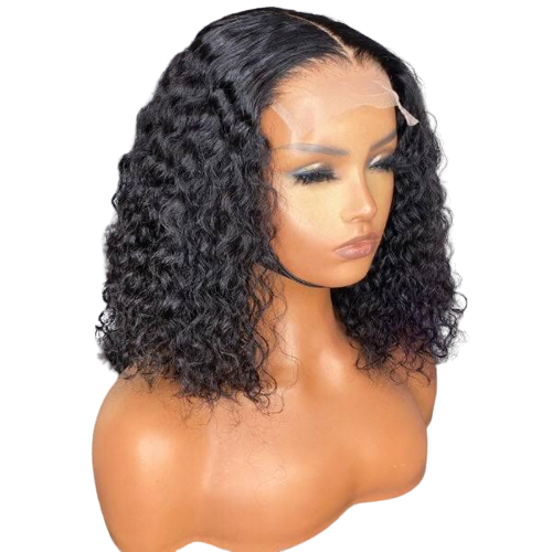 <img src="bob-wig.jpg" alt="Ready To Wear 5x5 Closure Bob Wig - Natural and Stylish Look">